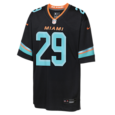 マイアミドルフィンズ タゴヴァイロア選手 ユニフォーム キッズM/ナイキ Youth Nike Tua Tagovailoa Aqua Miami Dolphins Game Jersey